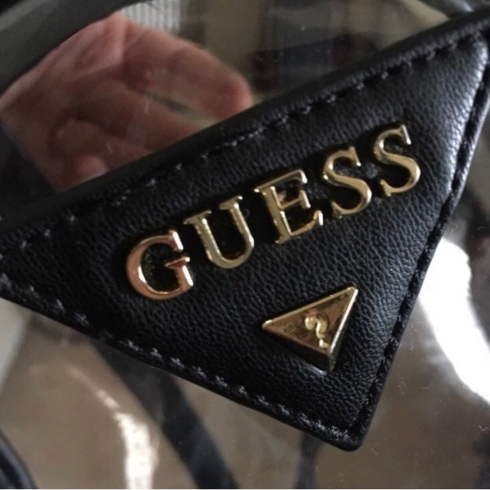 NWT GUESS TRNSPARNT MINI BCKPCK - Picture 5 of 5
